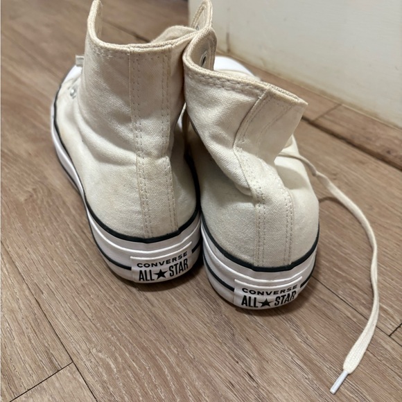 Converse Off-White High-Top Sneakers - Picture 2 of 4